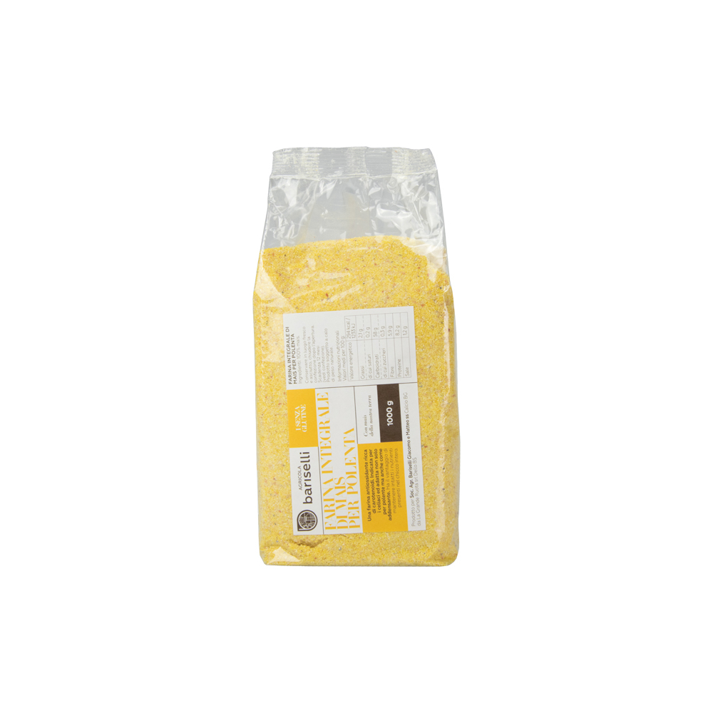 Farine de maïs complète pour la polenta