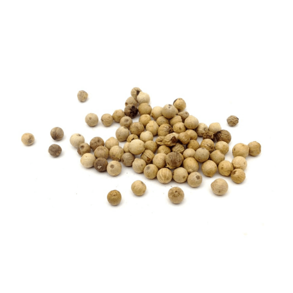 White peppercorns