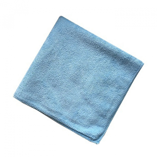Blue cloth in microfiber