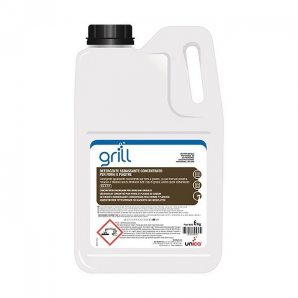 Detergente sgrassante per forni e piastre grill