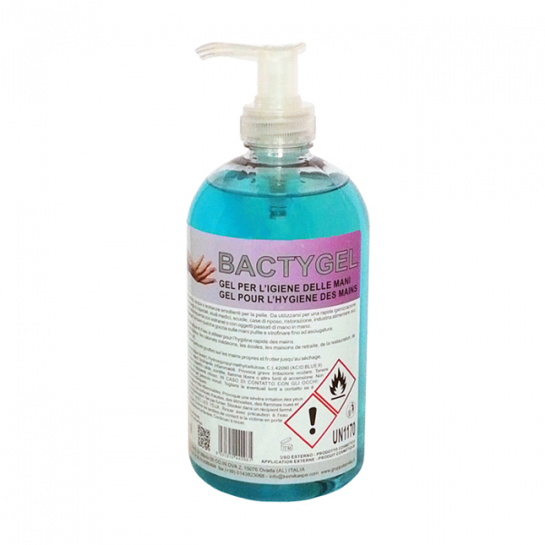 Sanitizing gel for hands