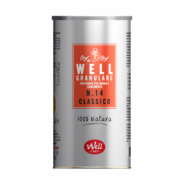 Préparer pour bouillon et condiment granulaire classique