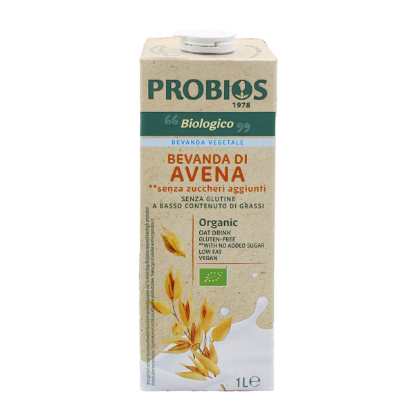 Bebida vegetal de avena orgánica sin gluten vendidas por Orobica Food
