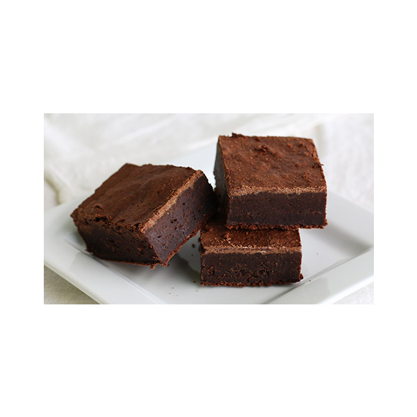 Brownies quadrati al cioccolato e noci