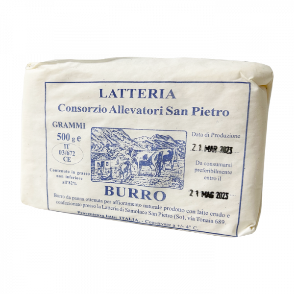 Butter origin italy