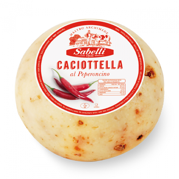 Caciotta cheese with chilli