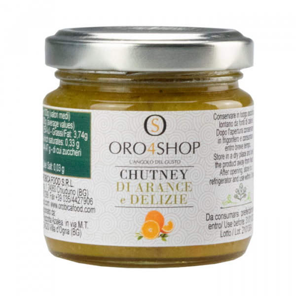 Orange chutney and forest delights