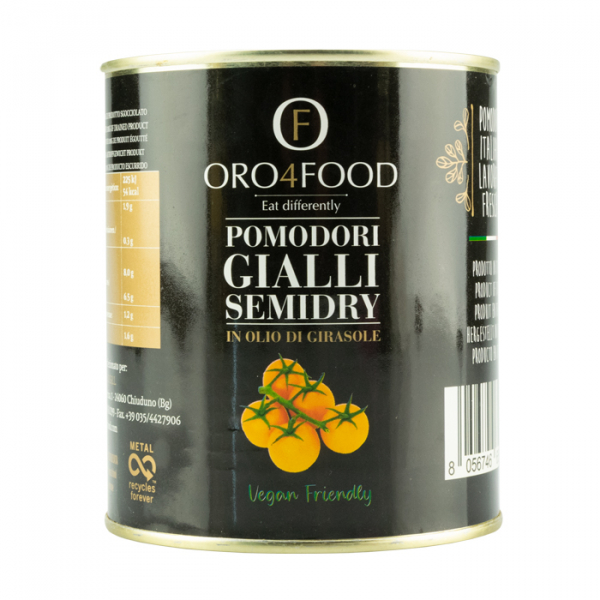 Pomodori datterini gialli semidry