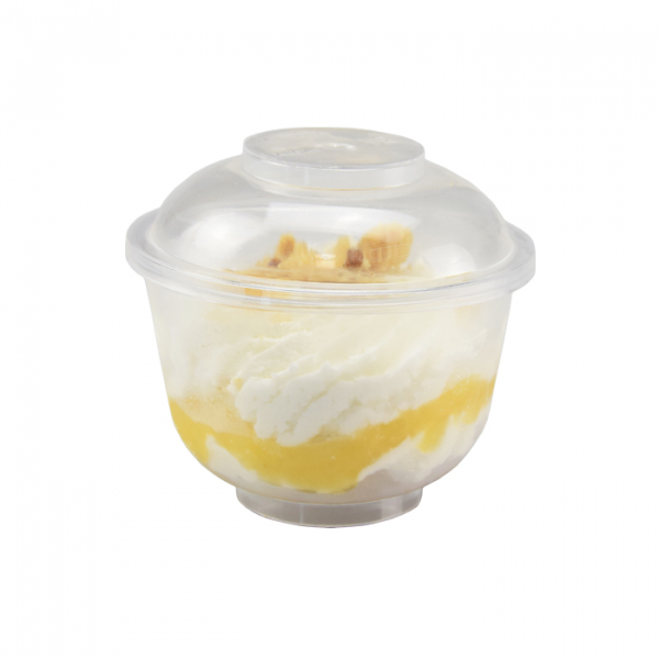 Passion fruit cheesecake cup