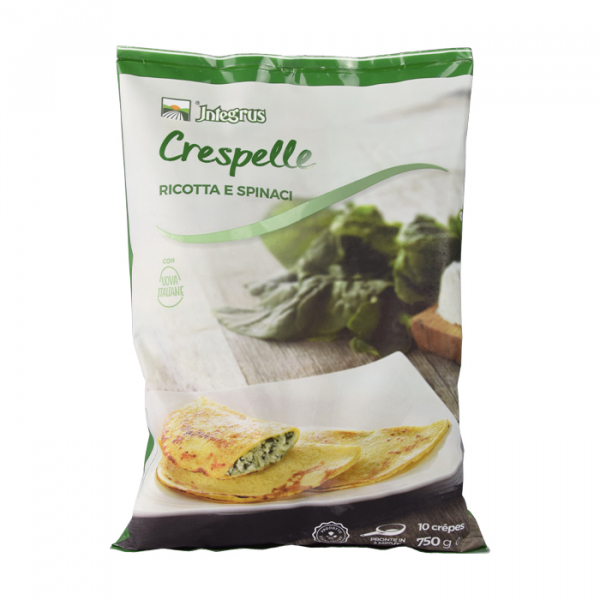 Crêpes à la ricotta et aux épinards