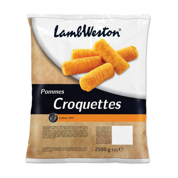 Croquettes de pommes de terre cylindriques