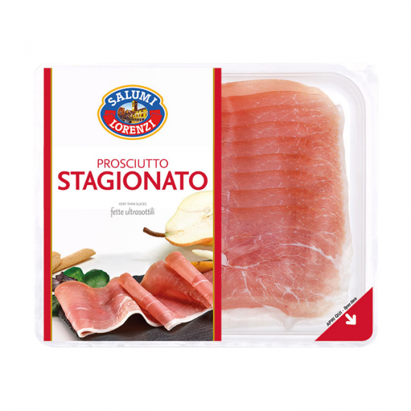 Prosciutto crudo affettato ATP