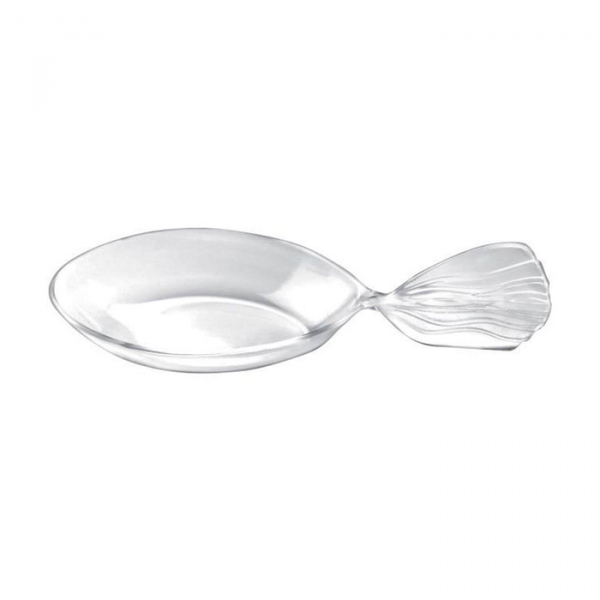 Transparent single dose spoon