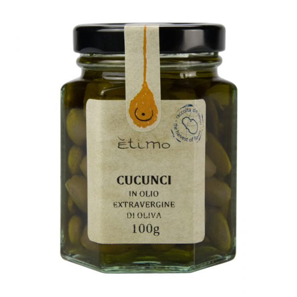 Cucunci di Pantelleria in olio extravergine di oliva