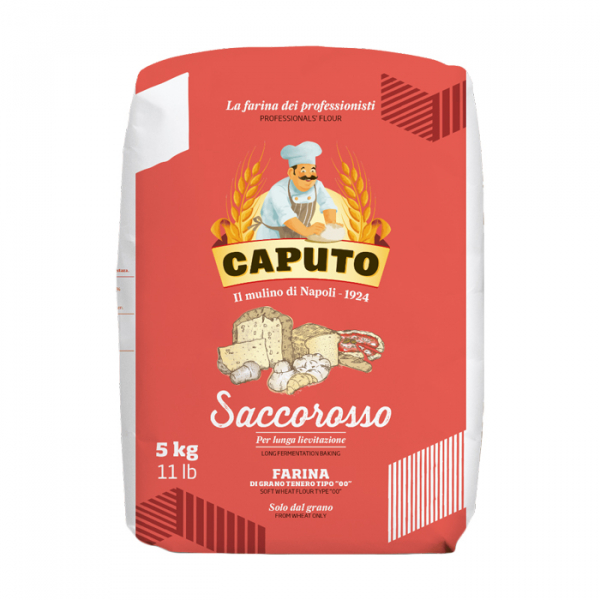 Harina de trigo 00 saccorosso kg.5
