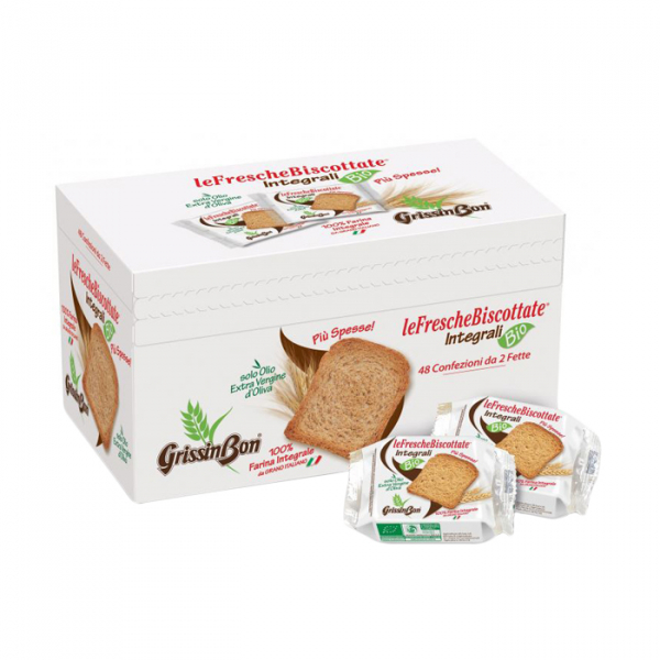 Biscottes complètes en portions individuelles