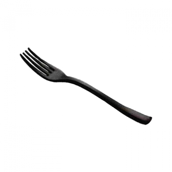 Mini tenedor negro