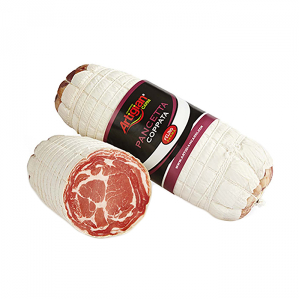 Pancetta coppata scotennata