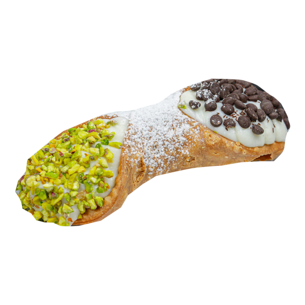 Classic cannolo with sheep ricotta