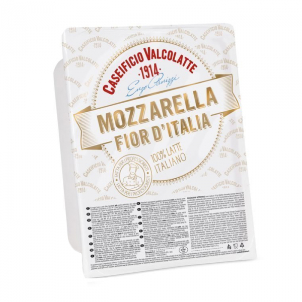 Mozzarella fiordilatte julienne taglio grande origine del latte Italia Kg.2,5