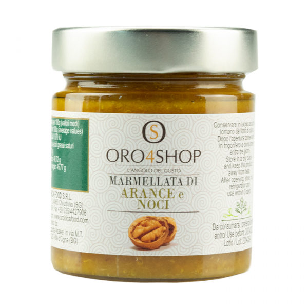 Marmellata di arance e noci