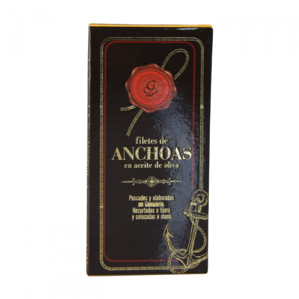 Filets d'anchois de la mer Cantabrique