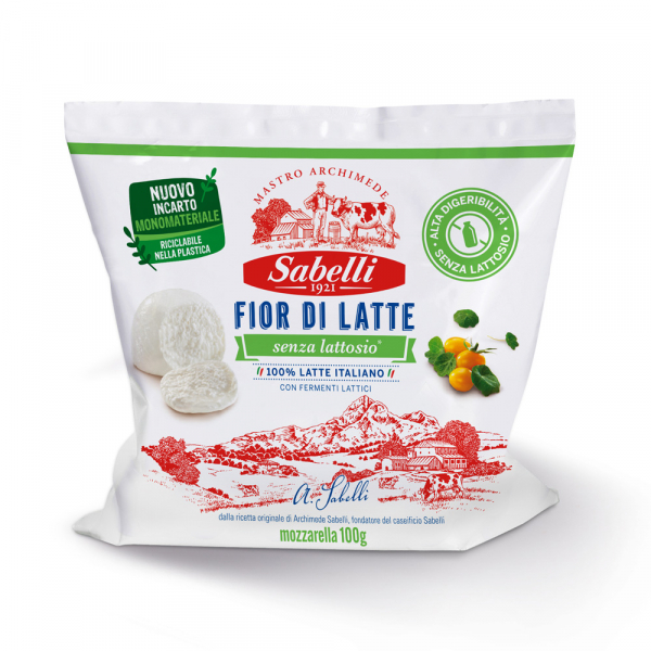 Mozzarella bocconcino senza lattosio SABELLI g.100