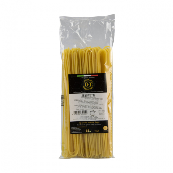 Spaghetti de sémola de trigo duro 100% italiana