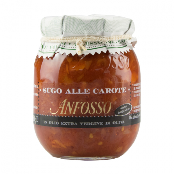 Sugo alle carote in olio evo