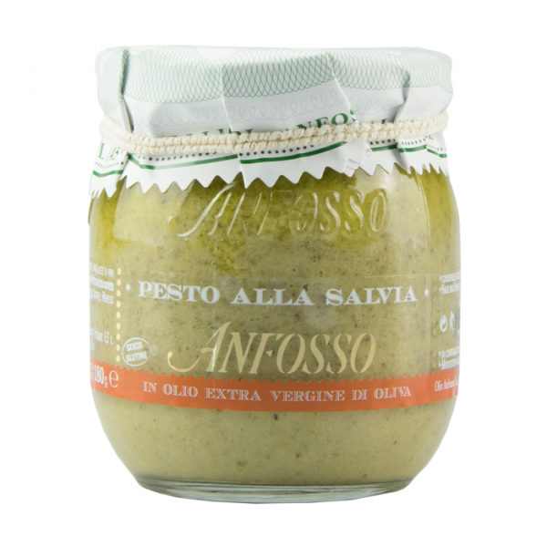 Pesto alla salvia in olio evo