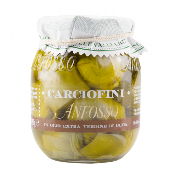 Small artichokes in extra virgin olive oil