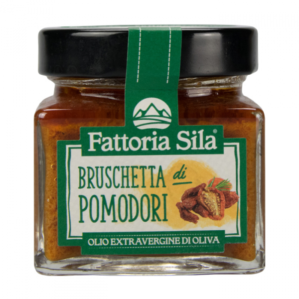 Tomatoes bruschetta with evo oil