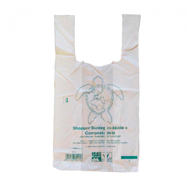 Bio compostable shopping bag