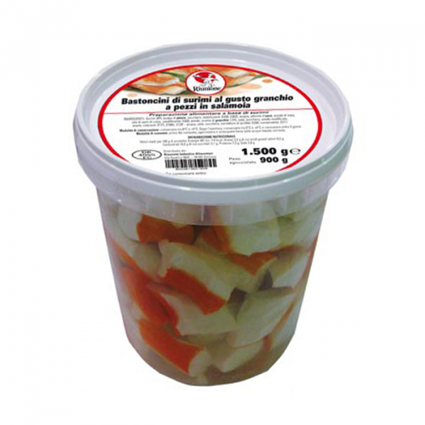 Surimi cut in brine g.900