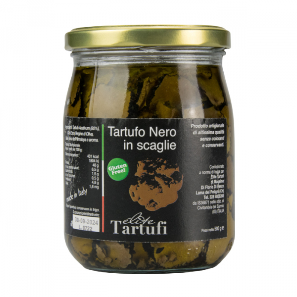 Carpaccio of black truffle