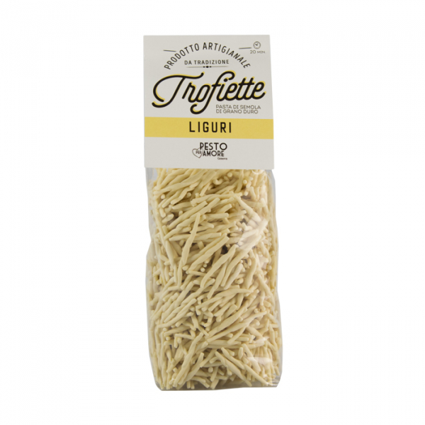 Trofiette de sémola de trigo duro italiano