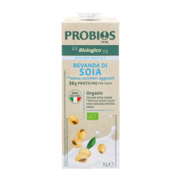 Bevanda vegetale di soia biologica senza glutine venduta da orobica food