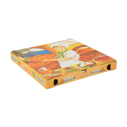 Cartones para pizza cm.26,5x26,5x3 