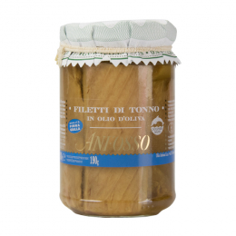 Filetti di tonno in olio di oliva 
