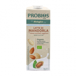 Latte di mandorla biologico senza glutine venduto da orobica food