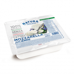 mozzarella julienne natura sincera trevisanalat venduta da orobica food