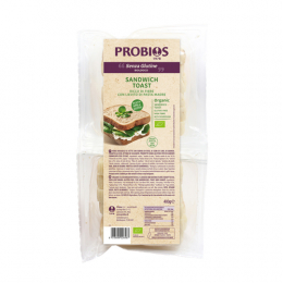 Pane Sandwich toast biologico senza glutine venduto da orobica food