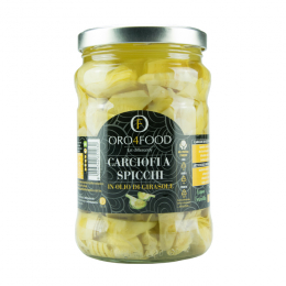 Carciofi a spicchi in olio di semi di girasole 