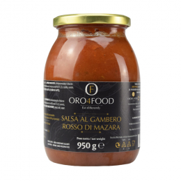 Salsa de gambas rojas de Mazara 
