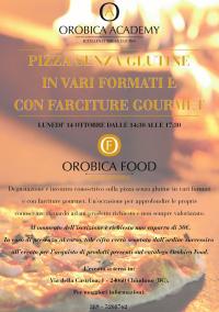 Gluten-free pizza in various sizes and with gourmet fillings